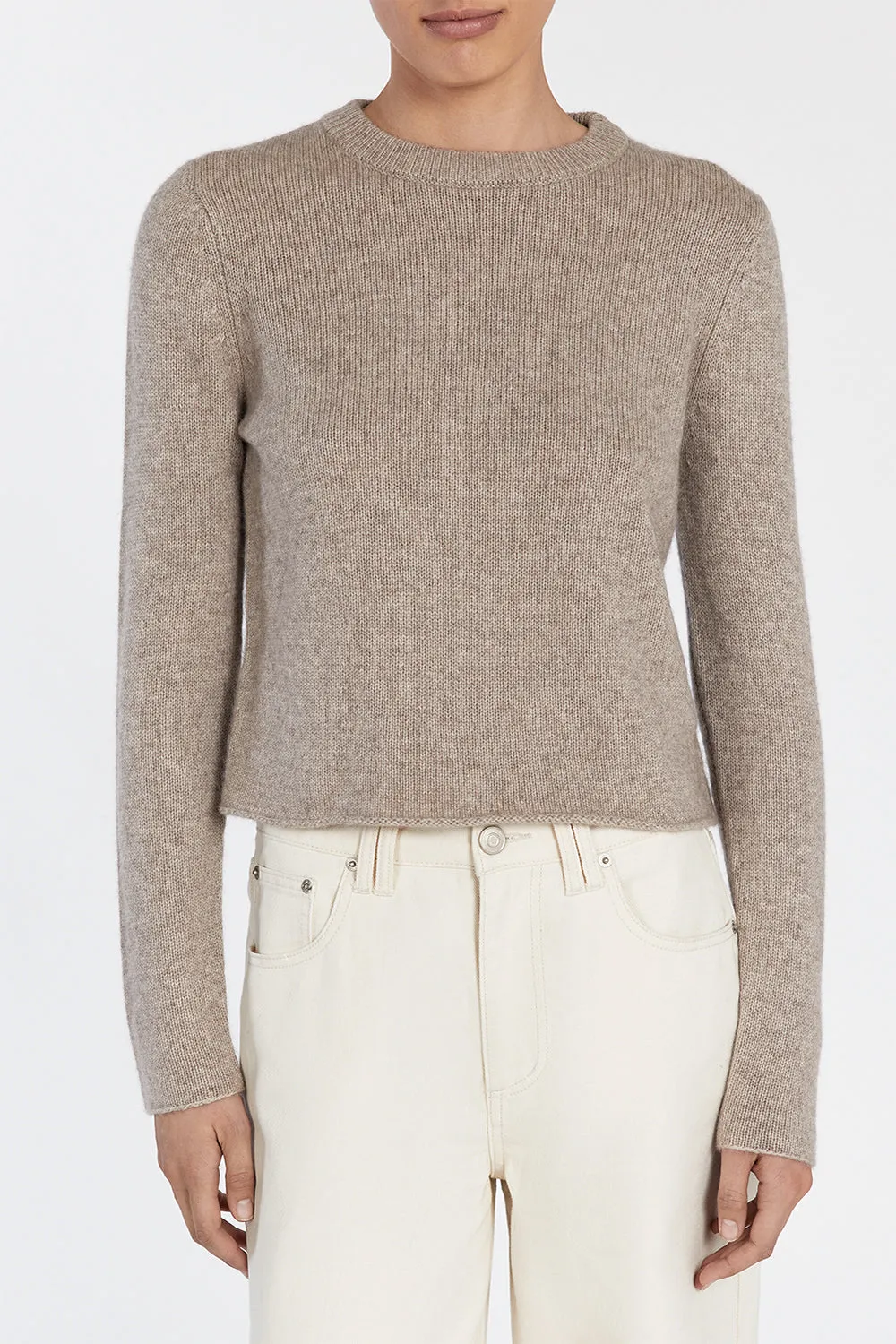 IMOGENE OAT MARLE KNIT TOP sold by Dissh product image thumbnail 5