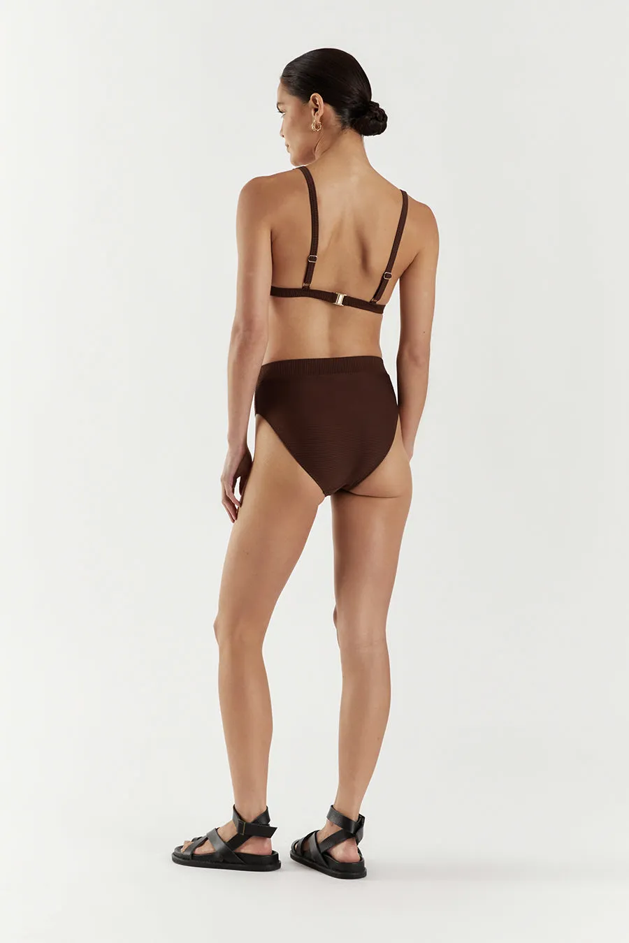 AMAYA CHOC TRIANGLE BIKINI TOP sold by Dissh product image thumbnail 4