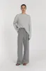 ANDERSON SILVER MARLE KNIT JUMPER sold by Dissh