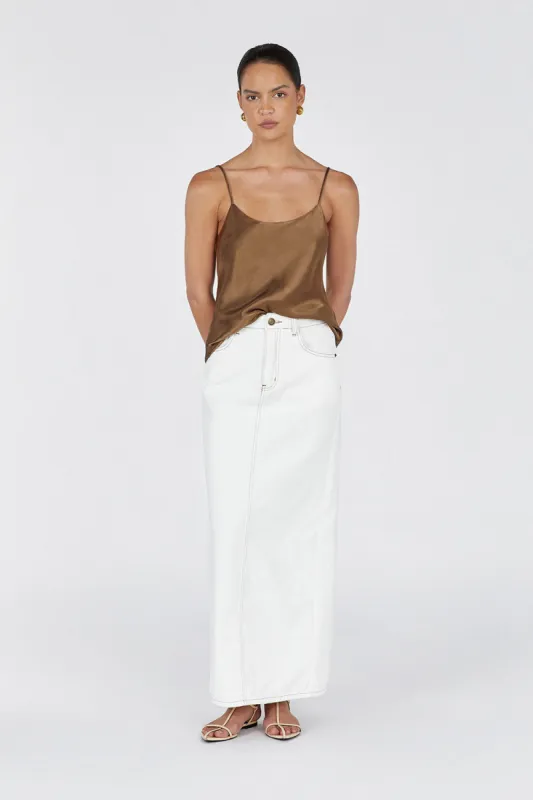 MYA COCO SATIN CAMI sold by Dissh