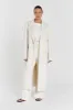 JAY CREAM LONGLINE COAT sold by Dissh