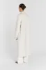 JAY CREAM LONGLINE COAT sold by Dissh