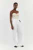 ANIKA TWISTED CREAM KNIT TOP sold by Dissh