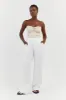 ANIKA TWISTED CREAM KNIT TOP sold by Dissh