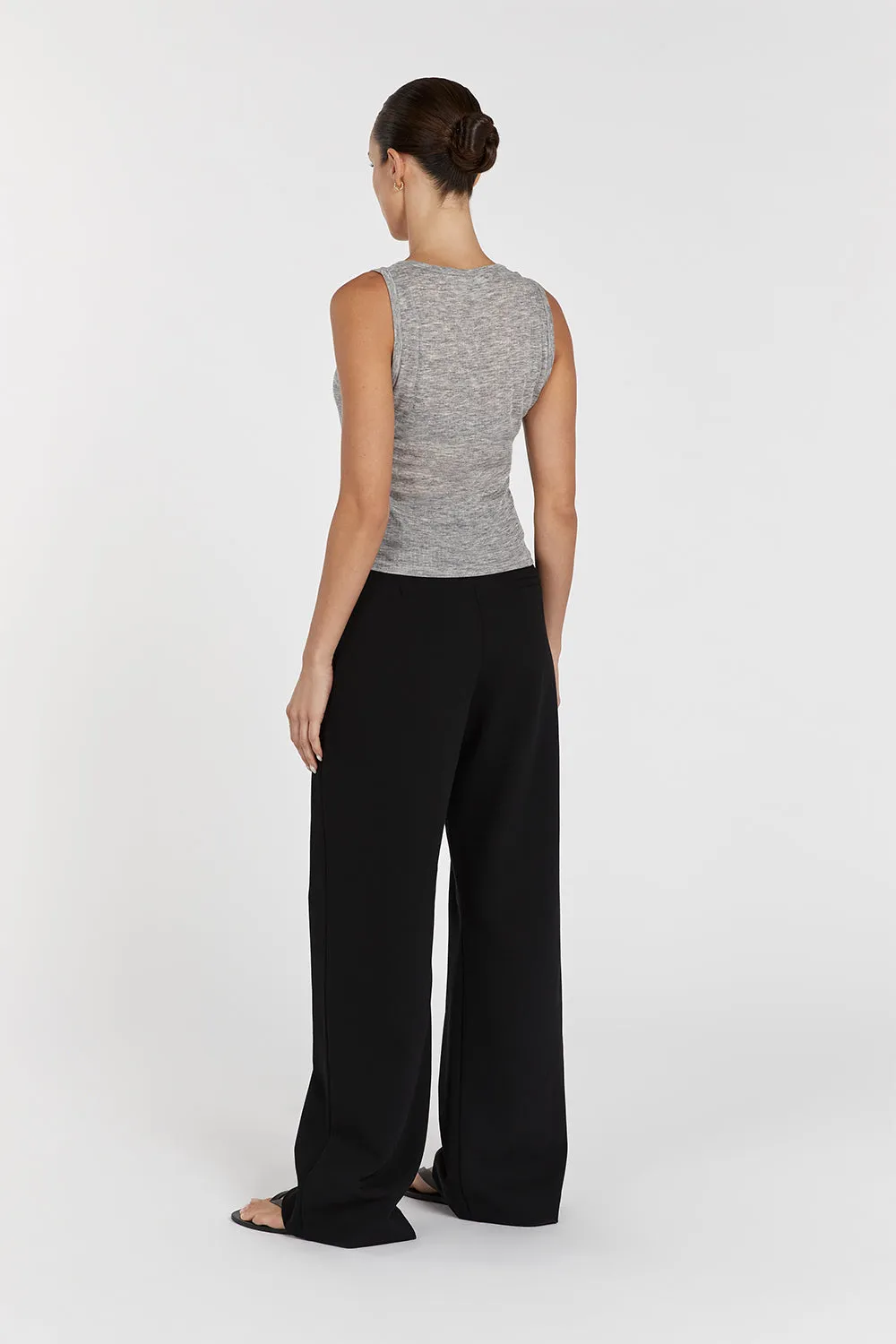 ARDEN GREY MARLE KNIT TANK sold by Dissh product image thumbnail 4