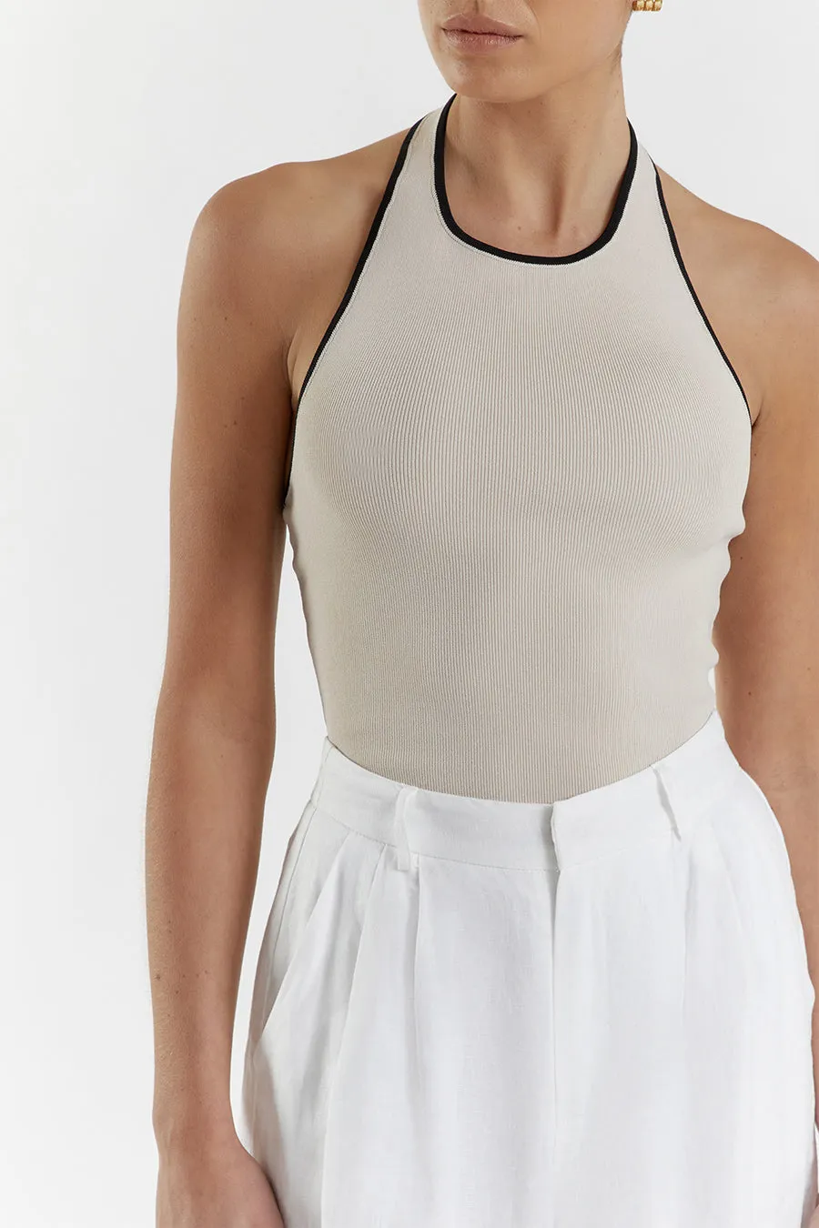 KARLIE STONE BIND HALTER TOP sold by Dissh product image thumbnail 5