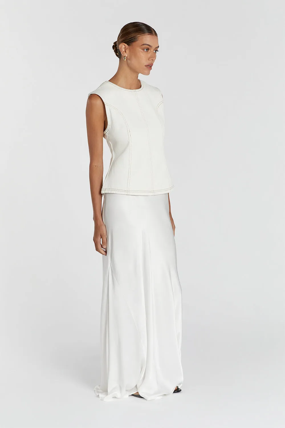 OTIS CREAM SHELL TOP sold by Dissh product image thumbnail 3