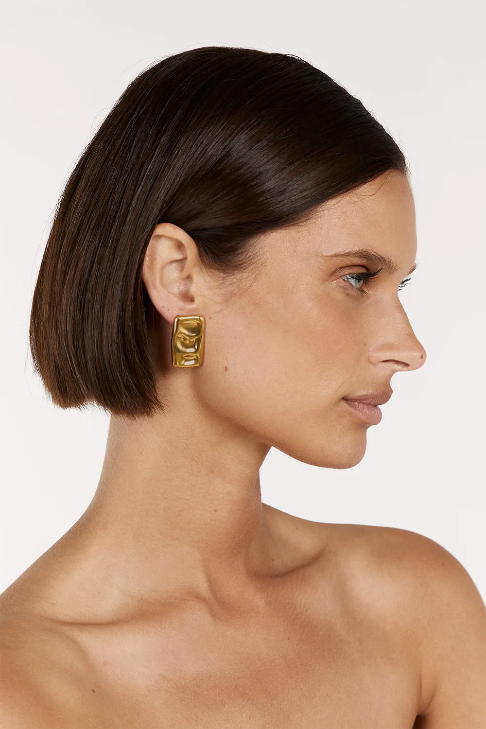 LUV AJ THE SUNSET EARRING GOLD sold by Dissh product image thumbnail 3