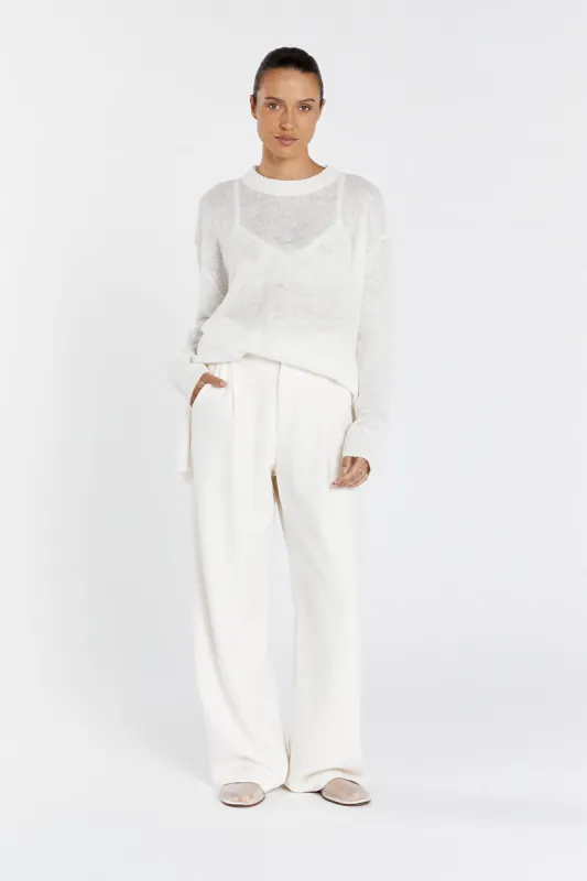 LOLA CREAM KNIT JUMPER sold by Dissh