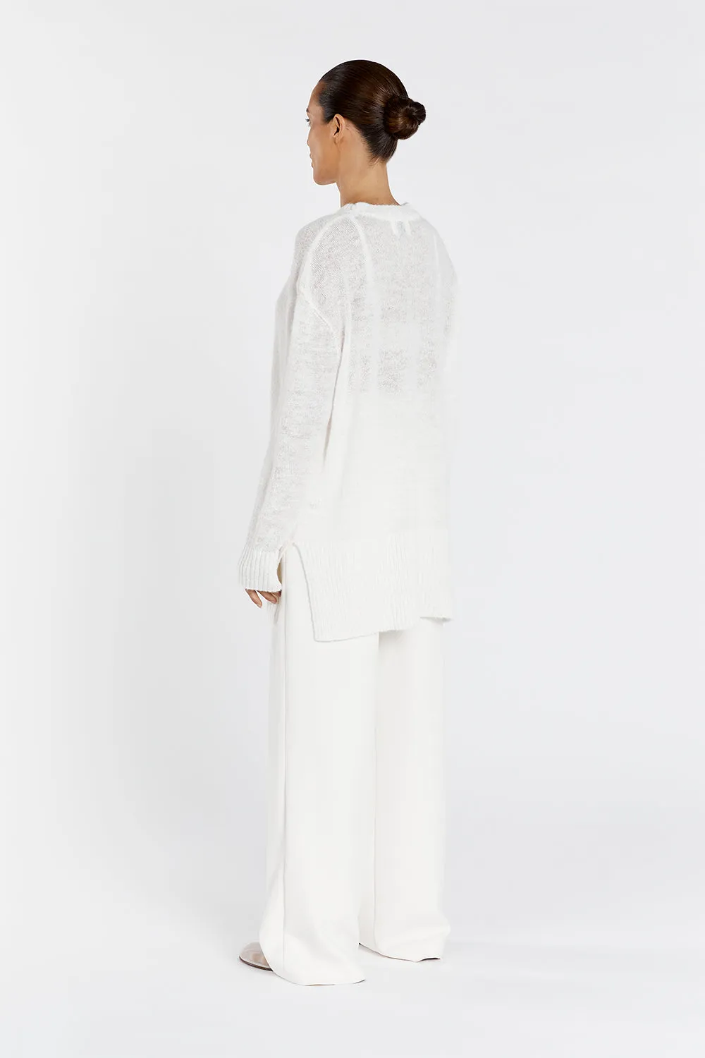 LOLA CREAM KNIT JUMPER sold by Dissh product image thumbnail 4