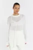 LOLA CREAM KNIT JUMPER sold by Dissh