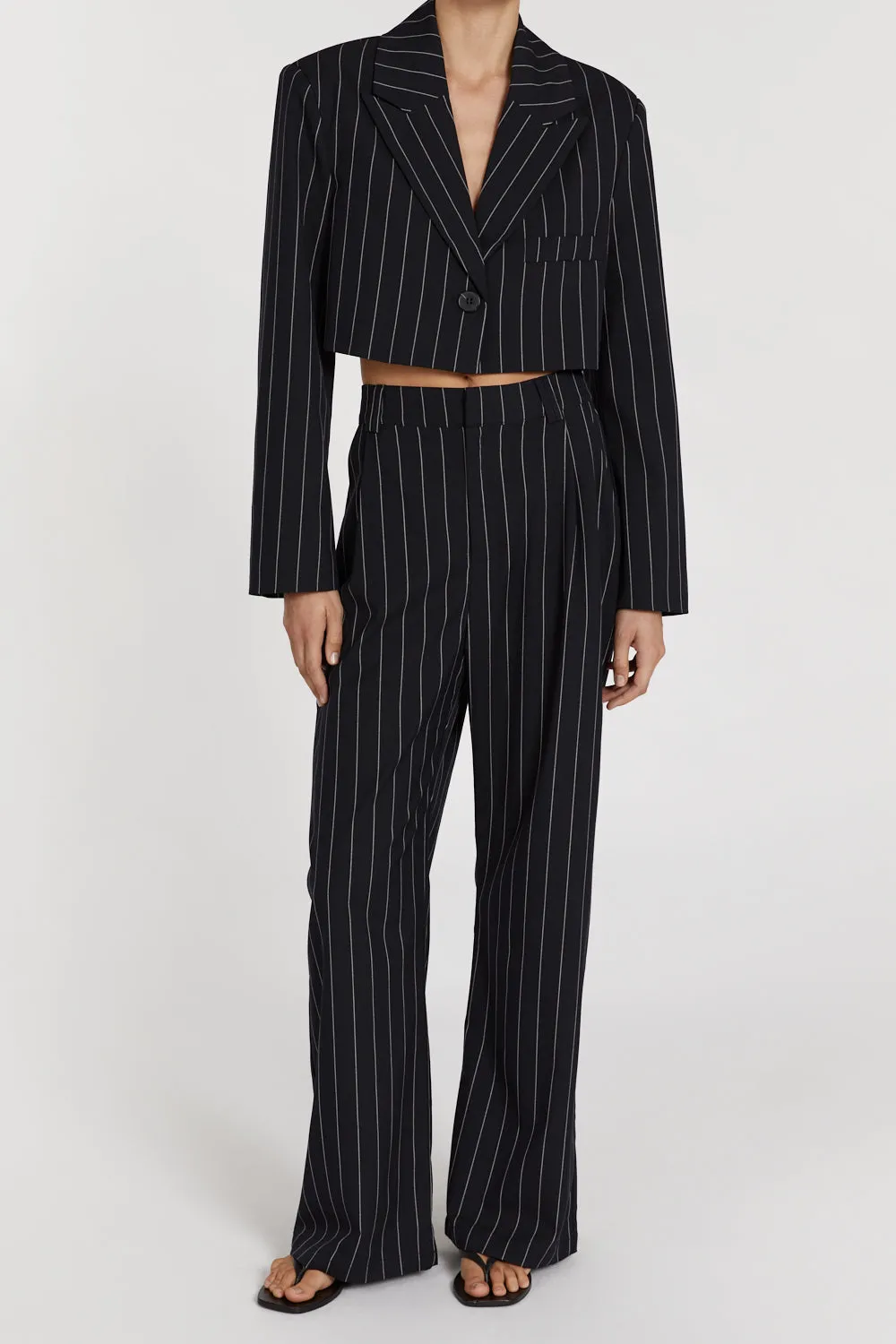 SANDER NAVY STRIPE PANT sold by Dissh product image thumbnail 2