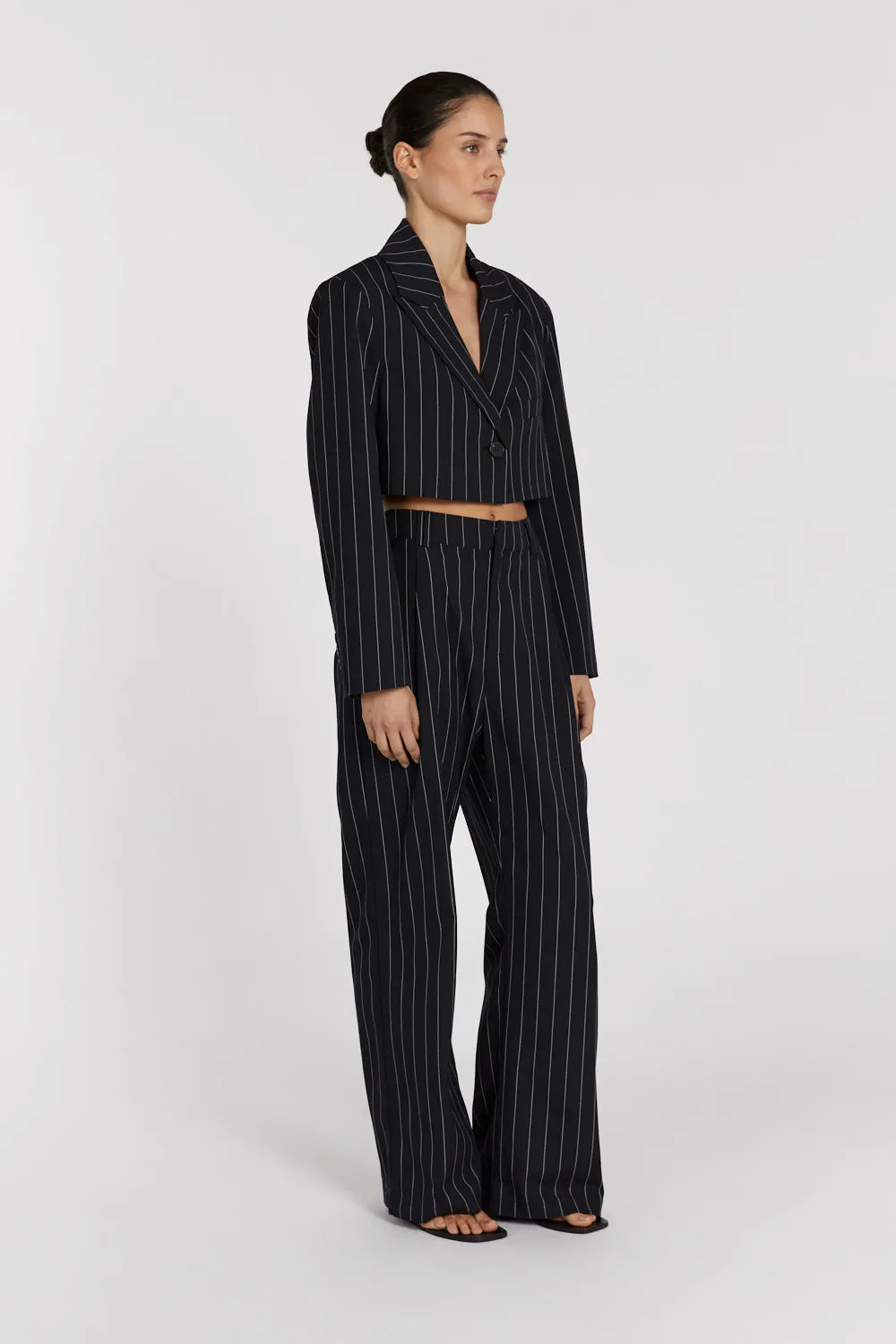 SANDER NAVY STRIPE PANT sold by Dissh product image thumbnail 3