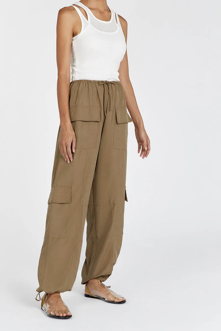 HEIDI FERN TENCEL BLEND CARGO PANT sold by Dissh product image thumbnail 2