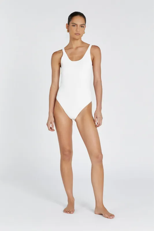 BASE OFF WHITE BODYSUIT sold by Dissh