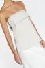 LUCCA NATURAL STRAPLESS TOP sold by Dissh