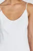GIANA WHITE LINEN SCOOP MAXI DRESS sold by Dissh