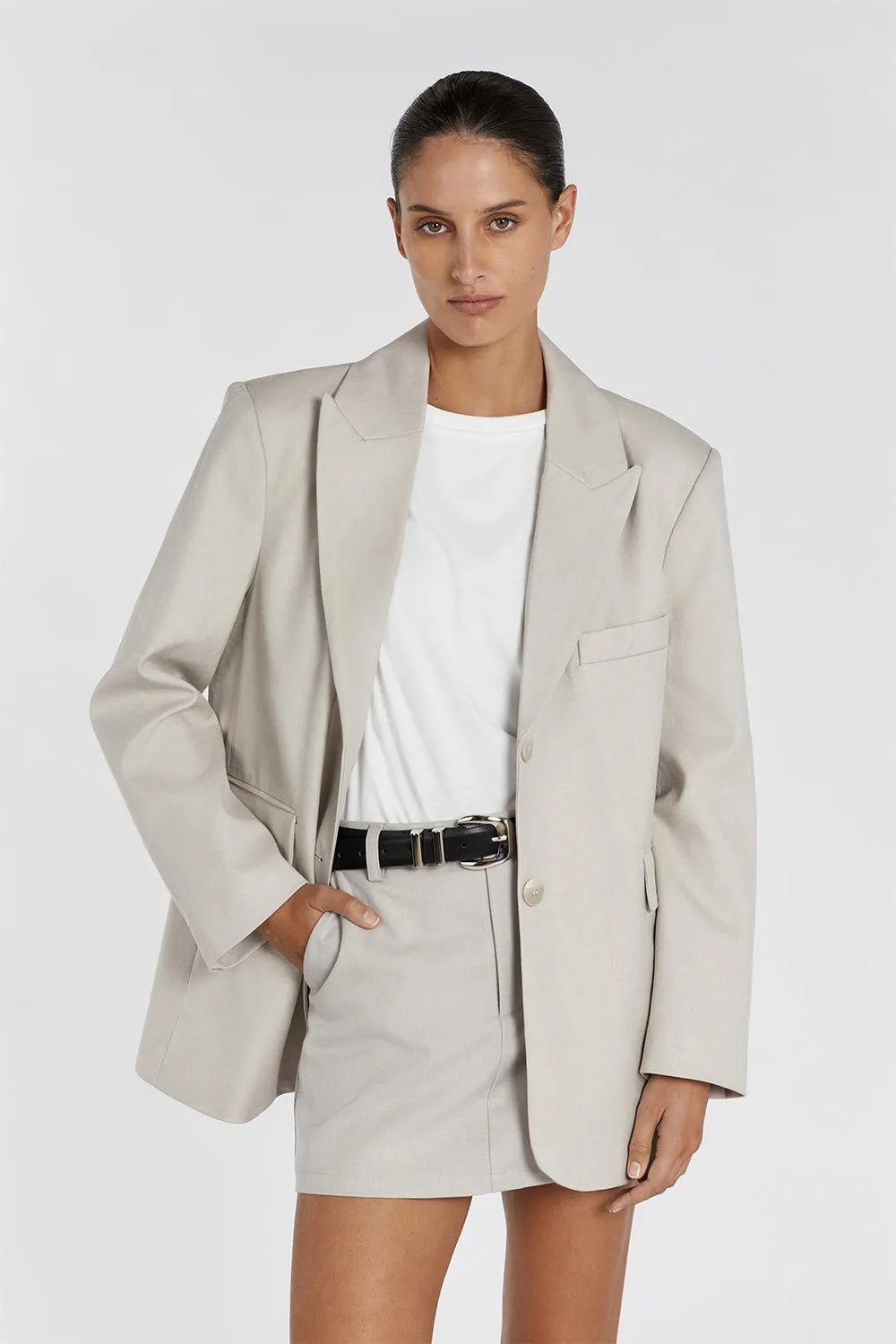 HARLEY STONE OVERSIZED BOYFRIEND BLAZER sold by Dissh product image thumbnail 2