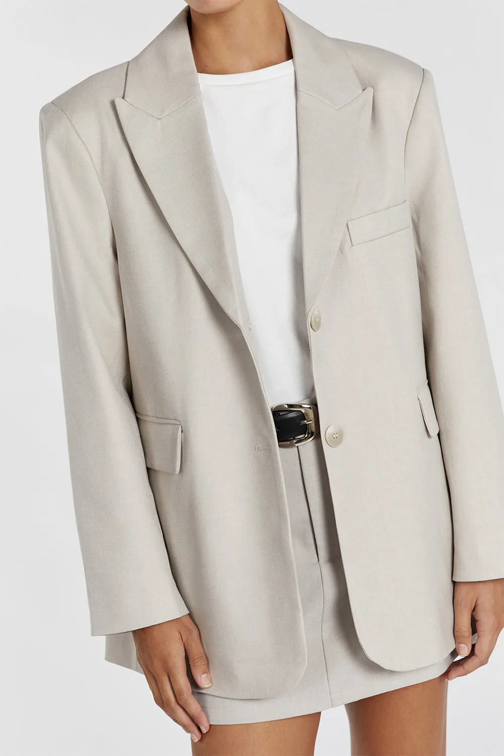 HARLEY STONE OVERSIZED BOYFRIEND BLAZER sold by Dissh product image thumbnail 5