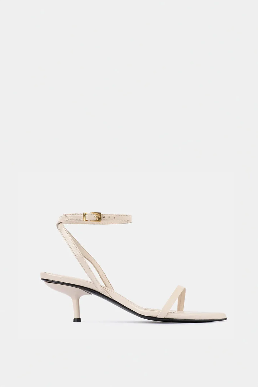 DOF STUDIOS LEONA HEEL LATTE sold by Dissh