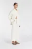 JAC CREAM MIDI SKIRT sold by Dissh