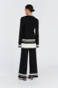 MADISON BLACK CONTRAST JUMPER sold by Dissh