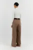 HARLEY LATTE WOOL BLEND PANT sold by Dissh