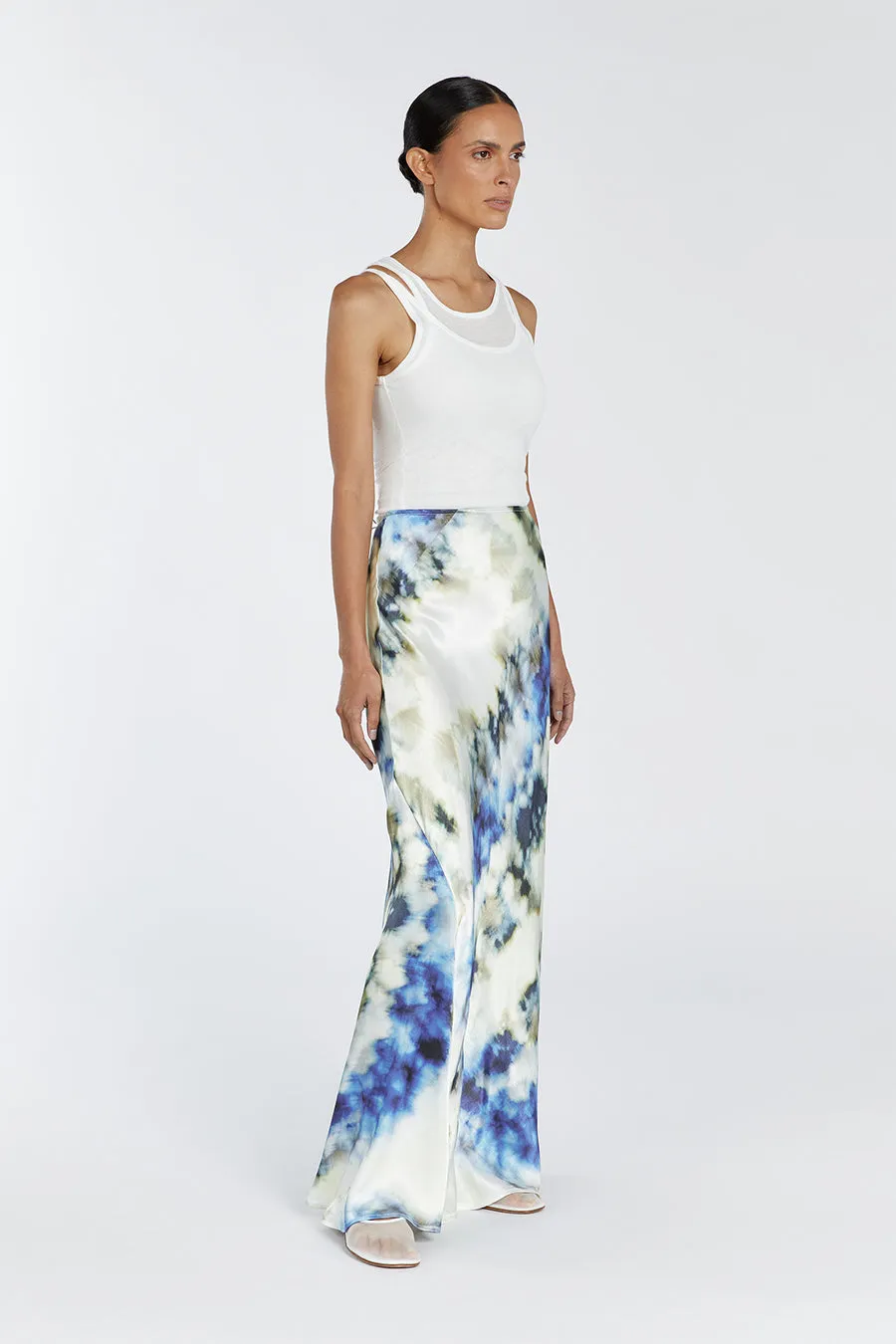 HAVEN SATIN SLIP SKIRT sold by Dissh product image thumbnail 3