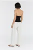 EDDISON BLACK KNIT HALTER TOP sold by Dissh