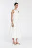 JAMES WHITE BUBBLE MIDI DRESS sold by Dissh