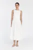 JAMES WHITE BUBBLE MIDI DRESS sold by Dissh