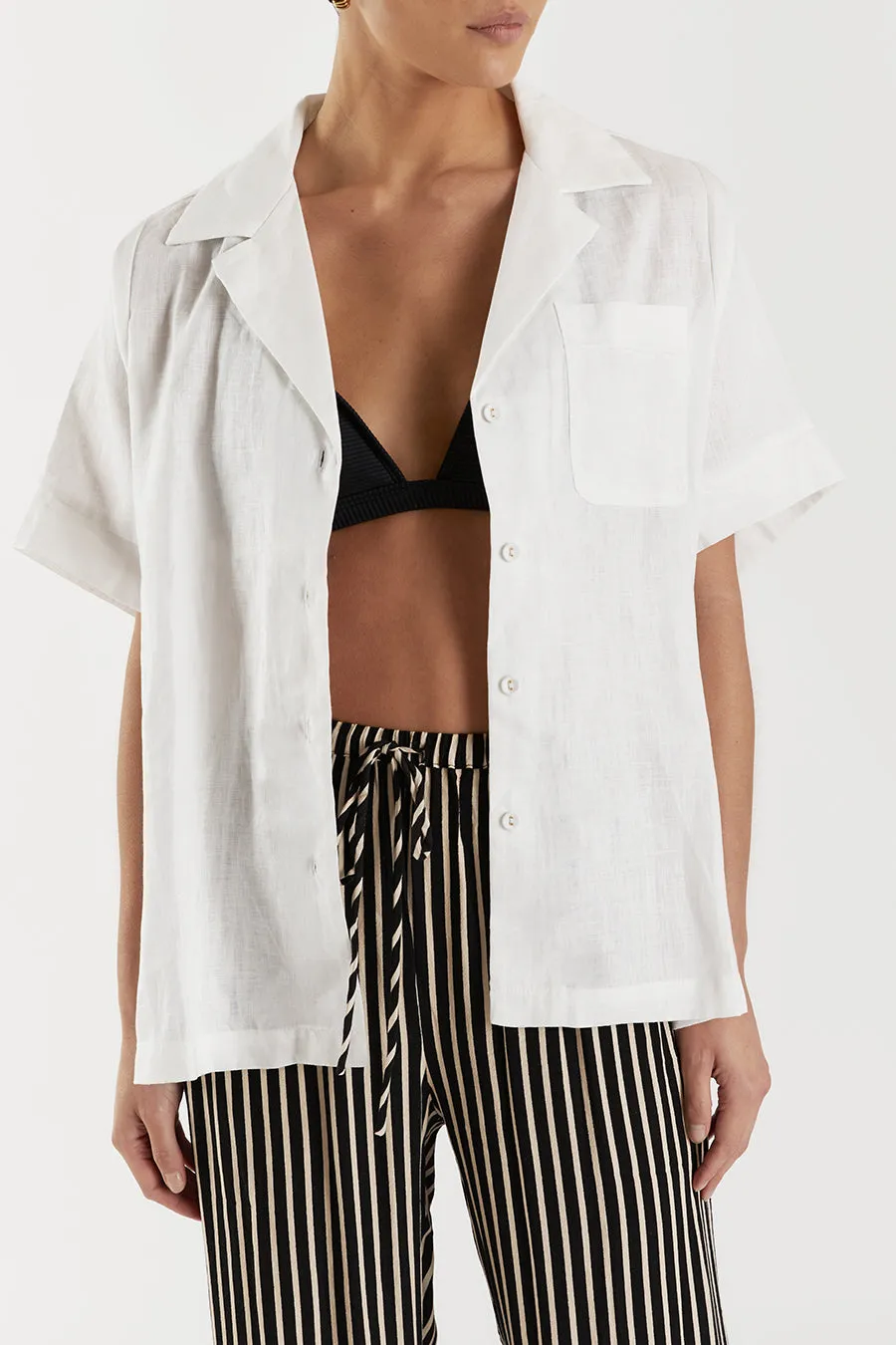 RORY STRIPE DRAWSTRING PANT sold by Dissh product image thumbnail 5