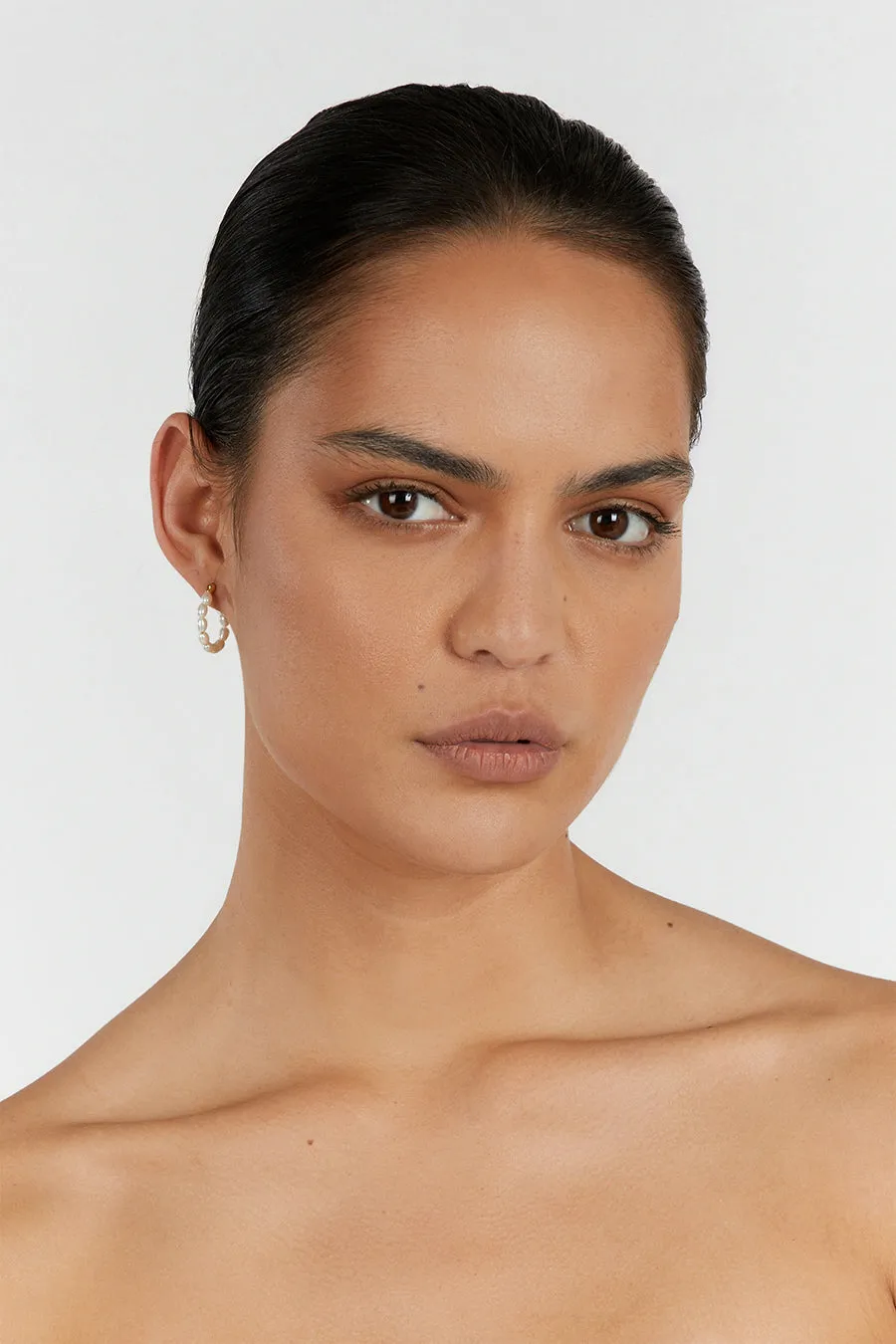 ST VALENTINE FULL PEARL HOOPS sold by Dissh product image thumbnail 2