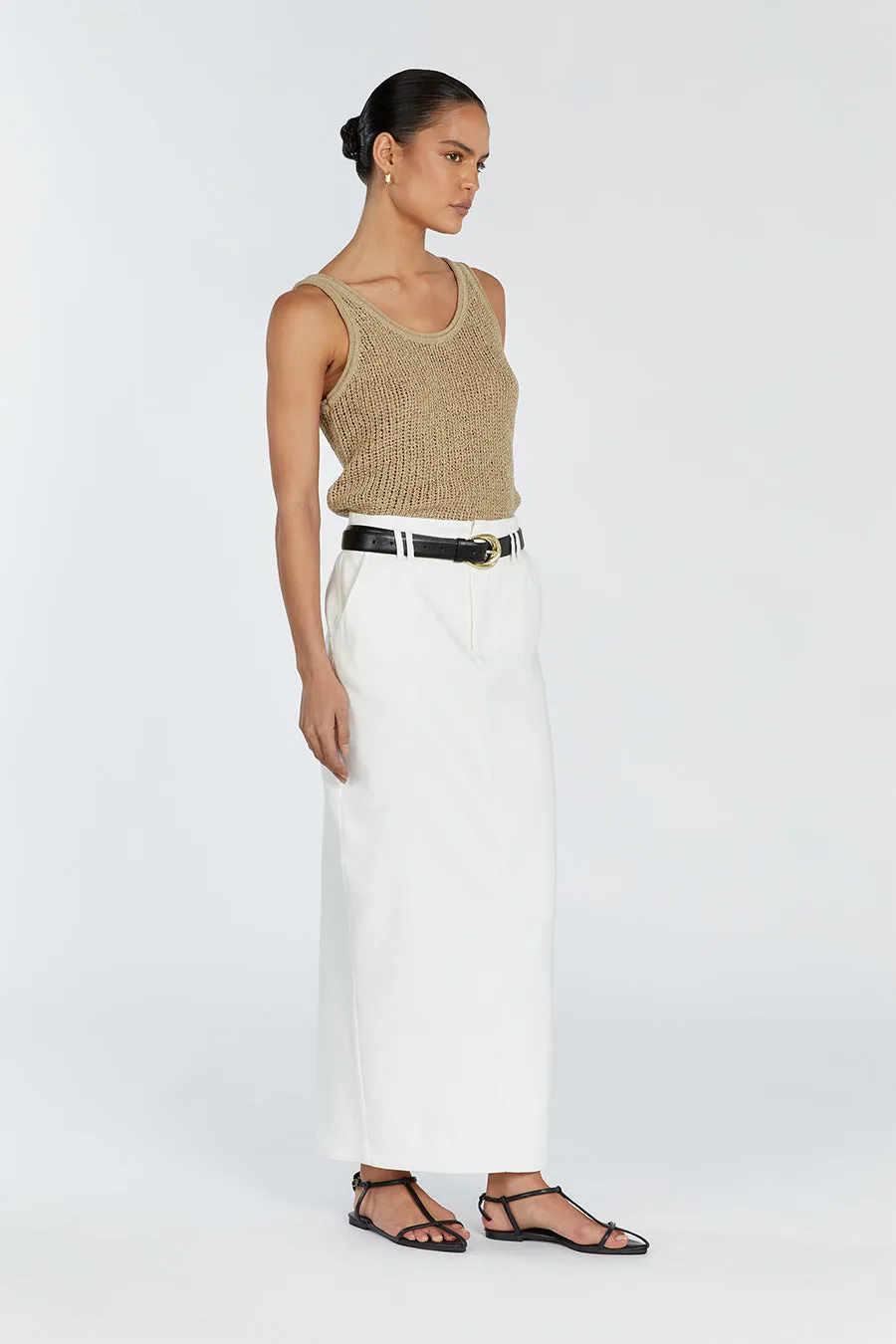 MARGOT SAGE SCOOP KNIT TANK sold by Dissh product image thumbnail 3
