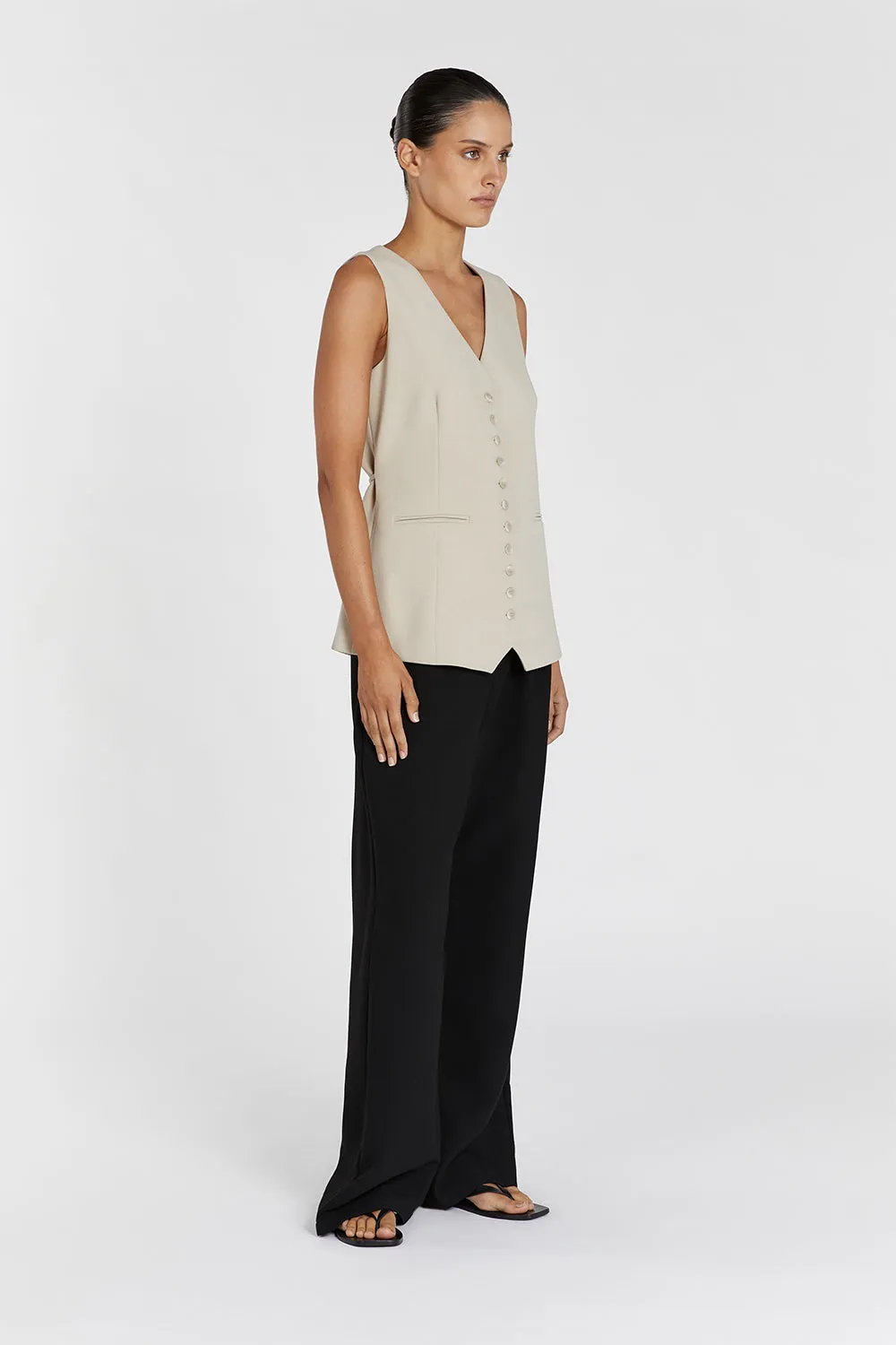 CELINE PEBBLE LONGLINE VEST sold by Dissh product image thumbnail 4