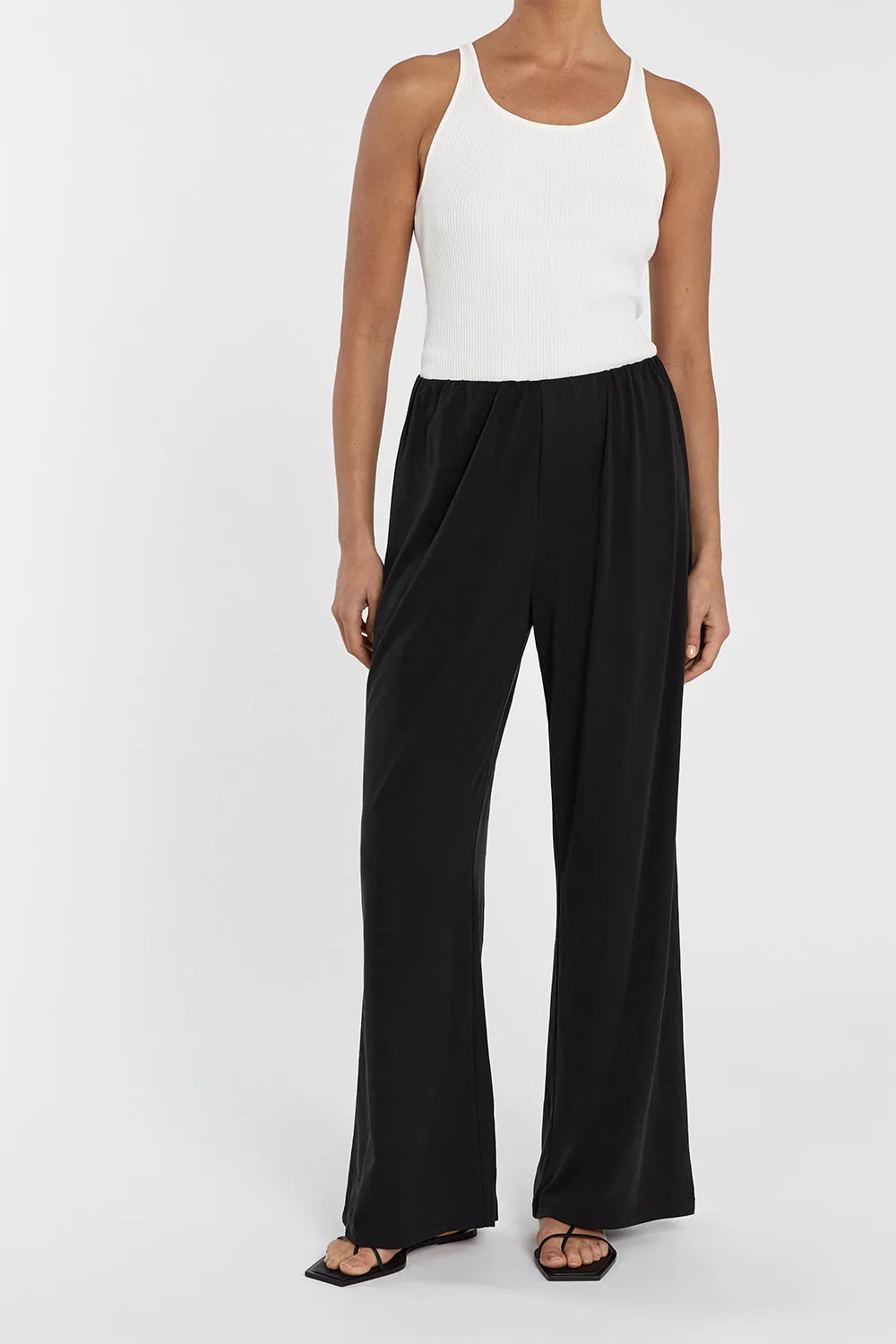 RIO CHARCOAL WIDE LEG MODAL PANT sold by Dissh product image thumbnail 3