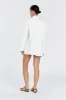 HARLEY WHITE OVERSIZED BOYFRIEND BLAZER sold by Dissh