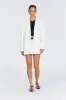HARLEY WHITE OVERSIZED BOYFRIEND BLAZER sold by Dissh