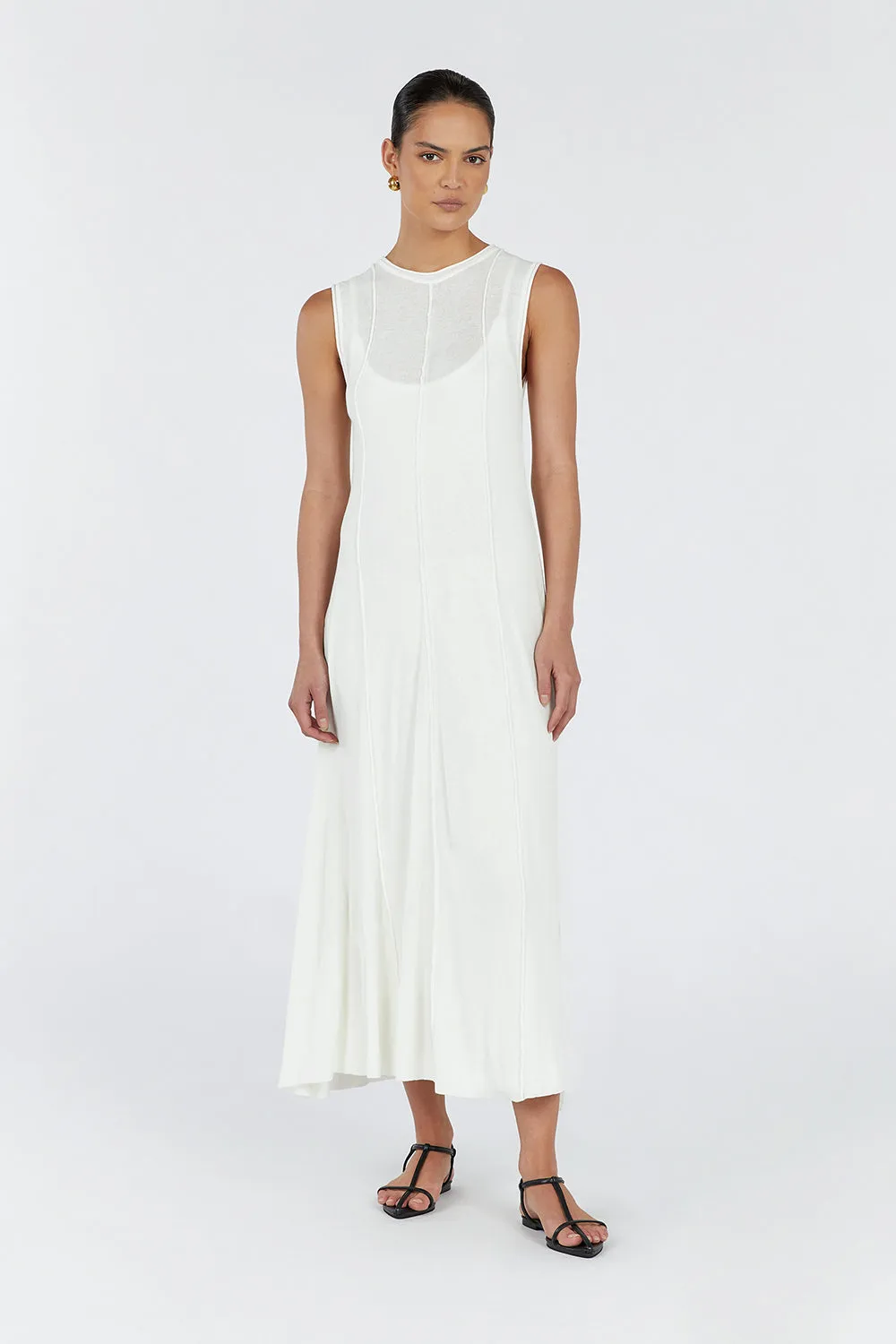 PARKER OFF WHITE KNIT DRESS sold by Dissh product image thumbnail 2