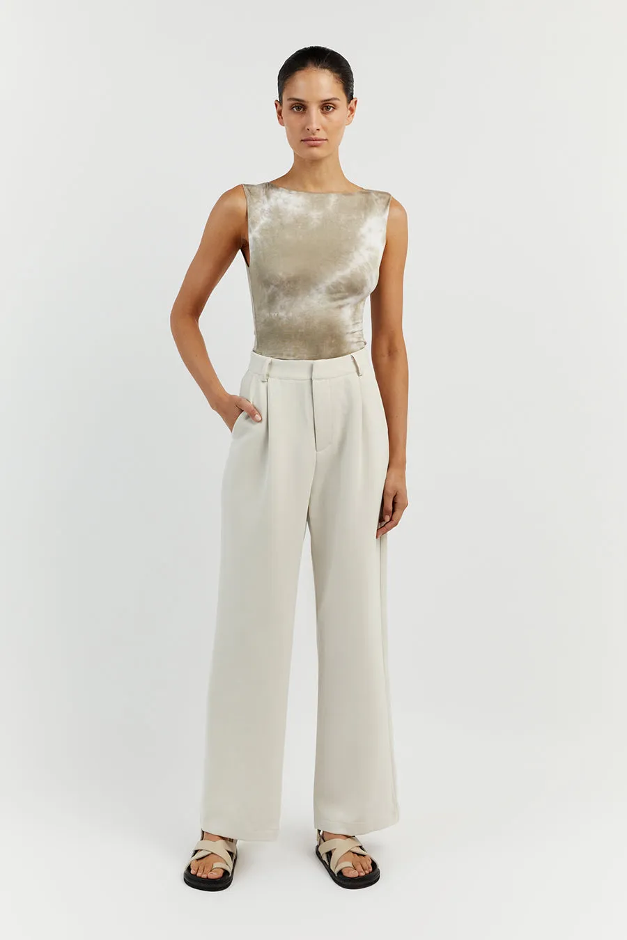 CASPER MOSS TIE DYE SLEEVELESS TANK sold by Dissh