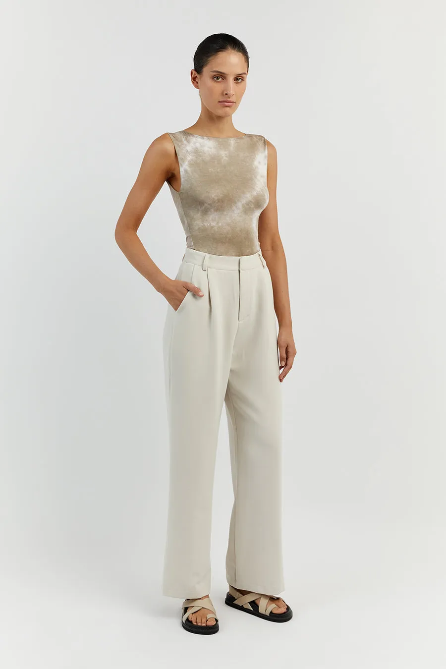 CASPER MOSS TIE DYE SLEEVELESS TANK sold by Dissh product image thumbnail 3