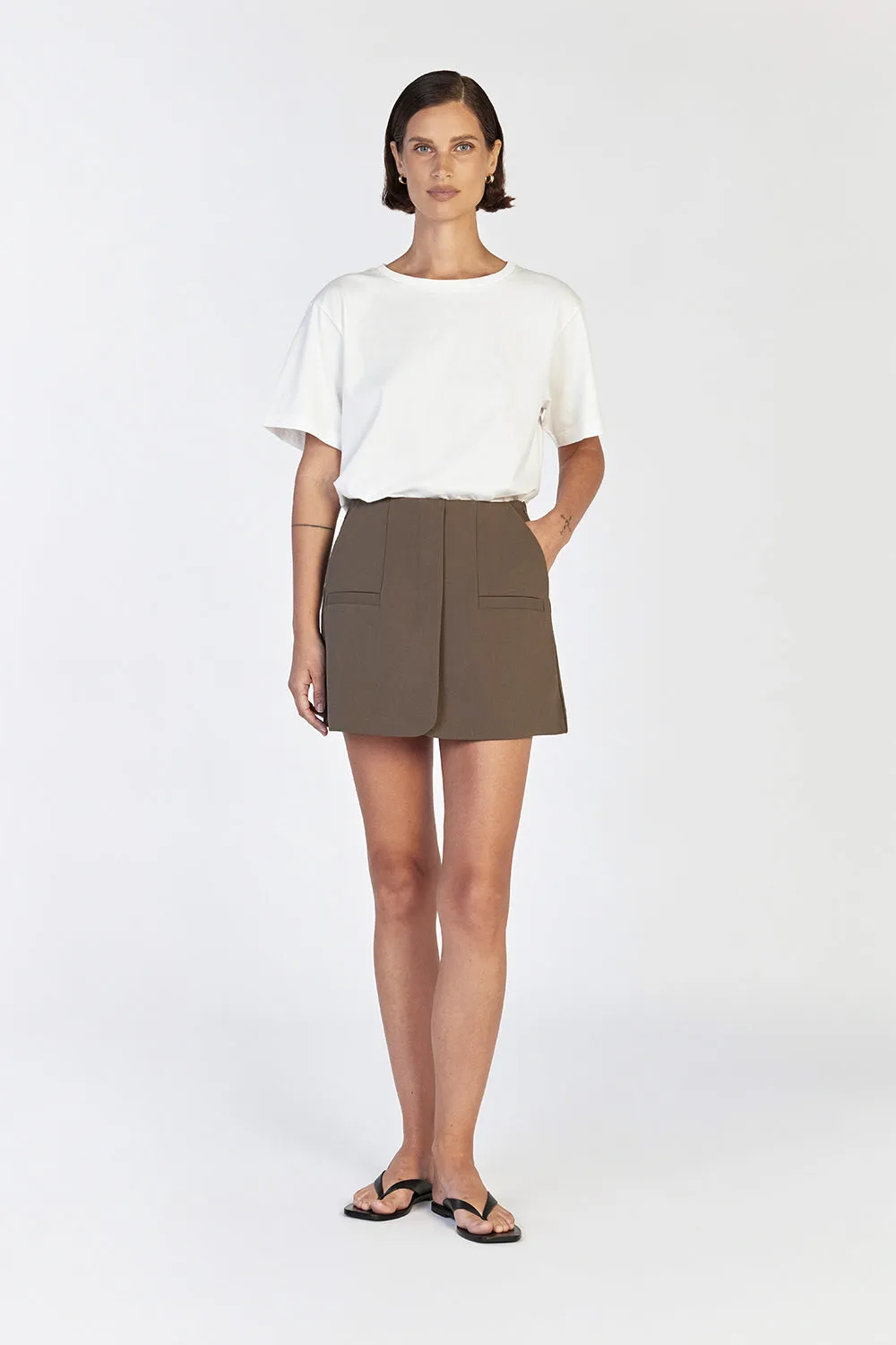 LIV CLOVER TAILORED SKORT sold by Dissh
