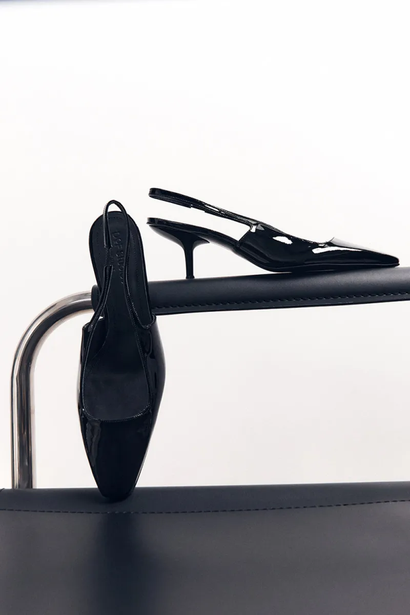 DOF STUDIOS CECILIA BLACK HEEL sold by Dissh