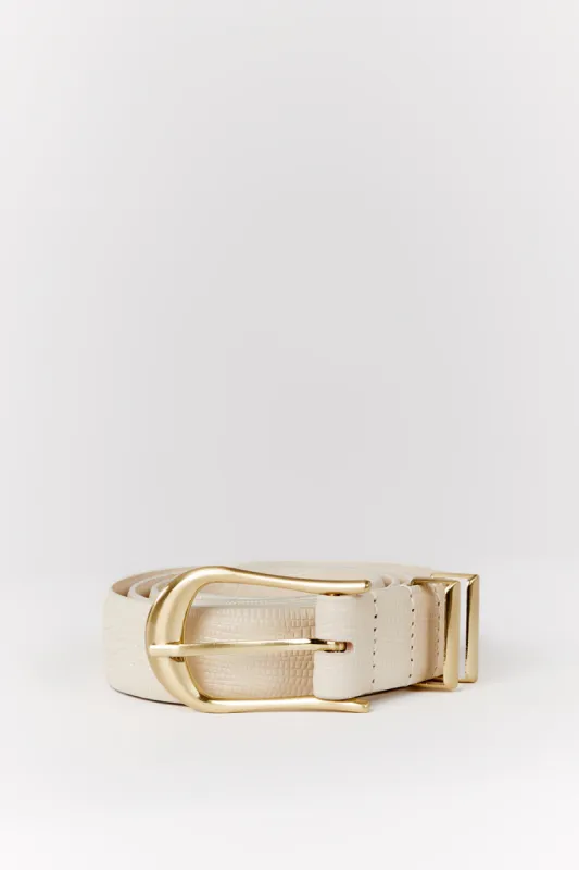 SANCIA THE ANIKA BELT OFF WHITE sold by Dissh