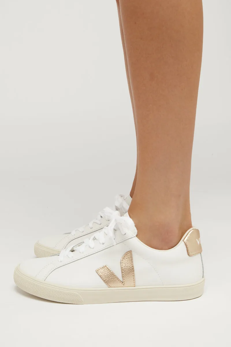 VEJA ESPLAR LEATHER WHITE PLATINE sold by Dissh product image thumbnail 2