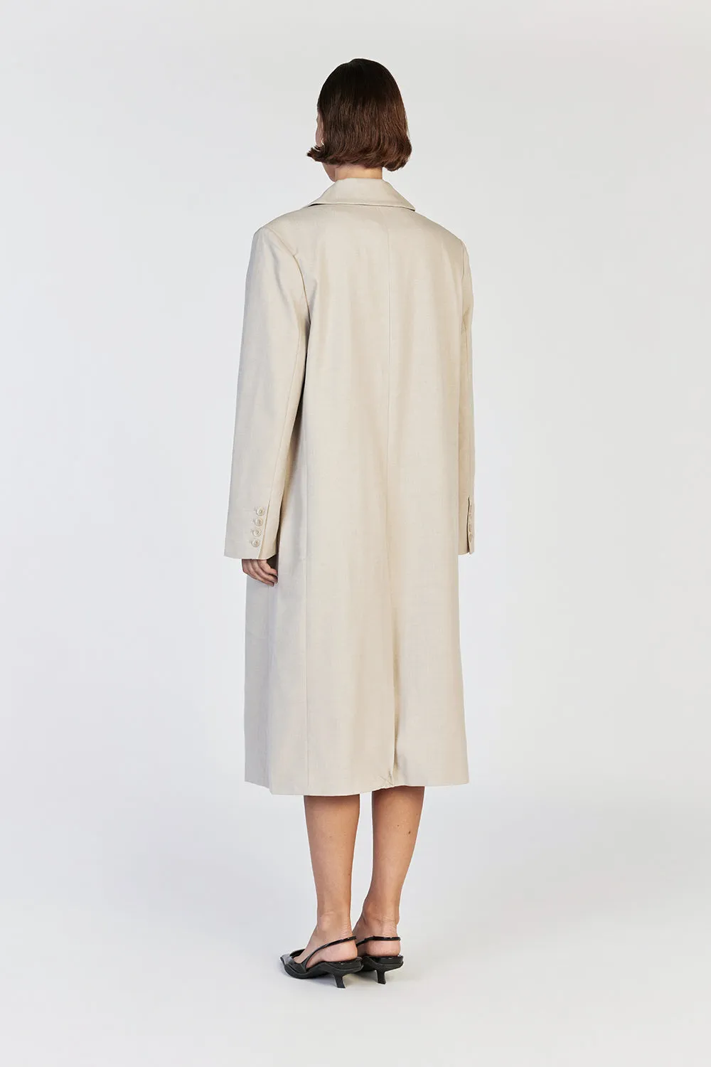 HARLEY STONE LONGLINE COAT sold by Dissh product image thumbnail 4
