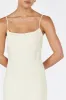 LUCIA BUTTERMILK LINEN MIDI DRESS sold by Dissh