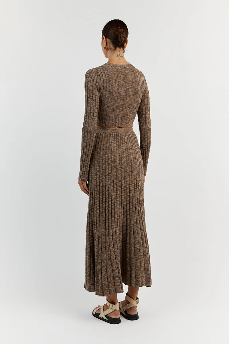 LOTTIE MOSS MARLE LONG SLEEVE CROP sold by Dissh product image thumbnail 4