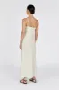 LUCIA NATURAL LINEN MIDI DRESS sold by Dissh