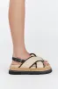 ALIAS MAE VERONA NAT/BLACK SANDAL sold by Dissh